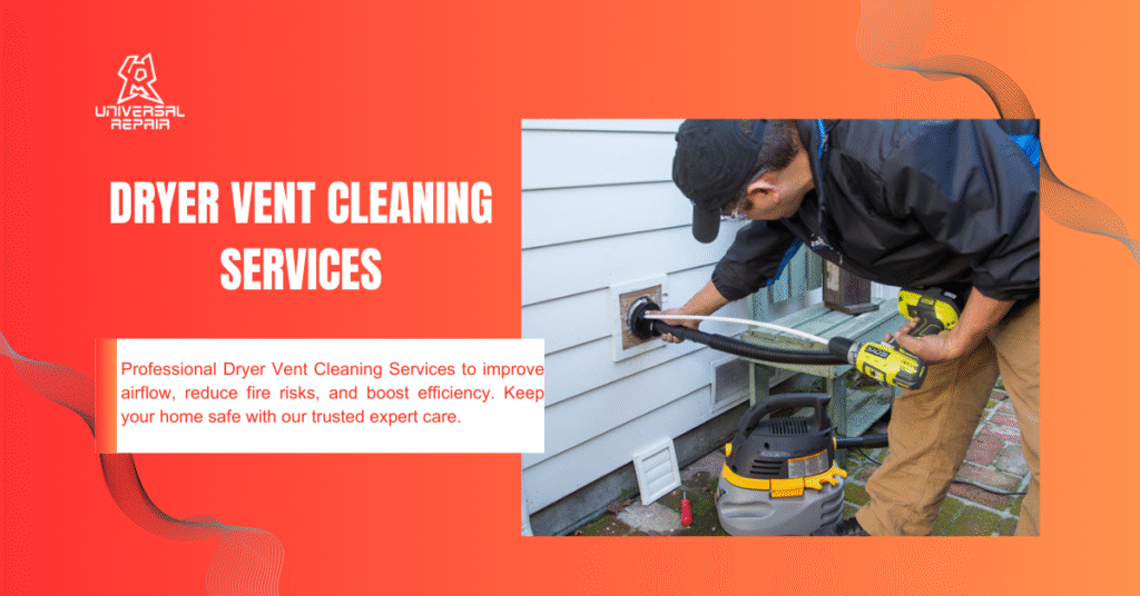 Expert Dryer Vent Cleaning Services to Increase Home Security