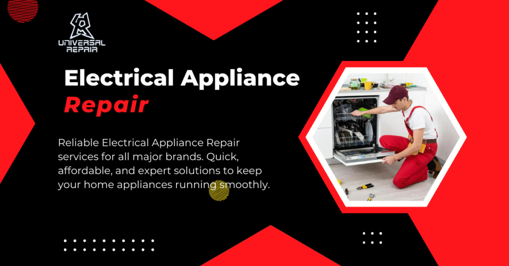 Electrical Appliance Repair in Dallas Fast, Reliable, and Always There When You Need Us